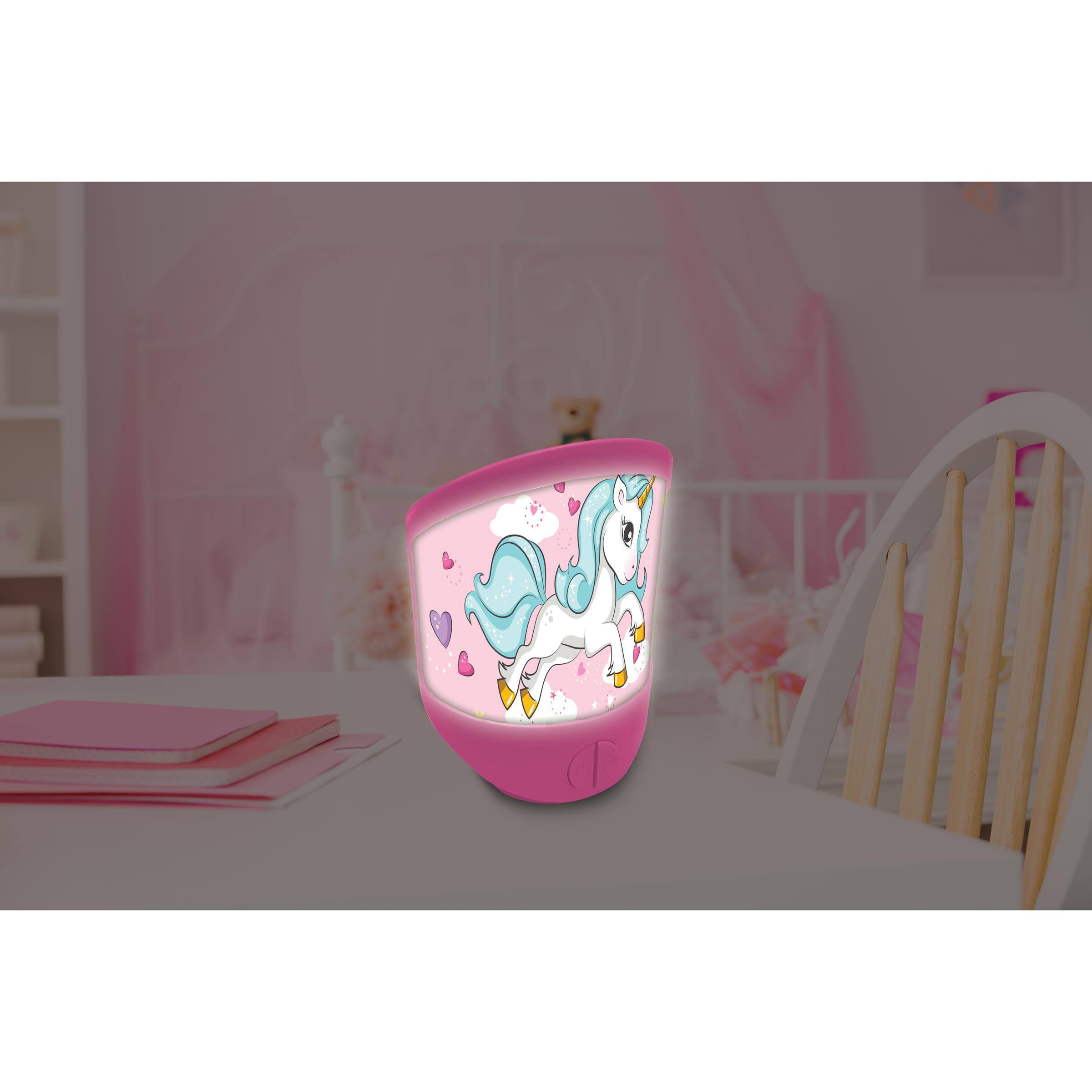 Alt View 3. Lexibook - Unicorn Wall & Table Nightlight.