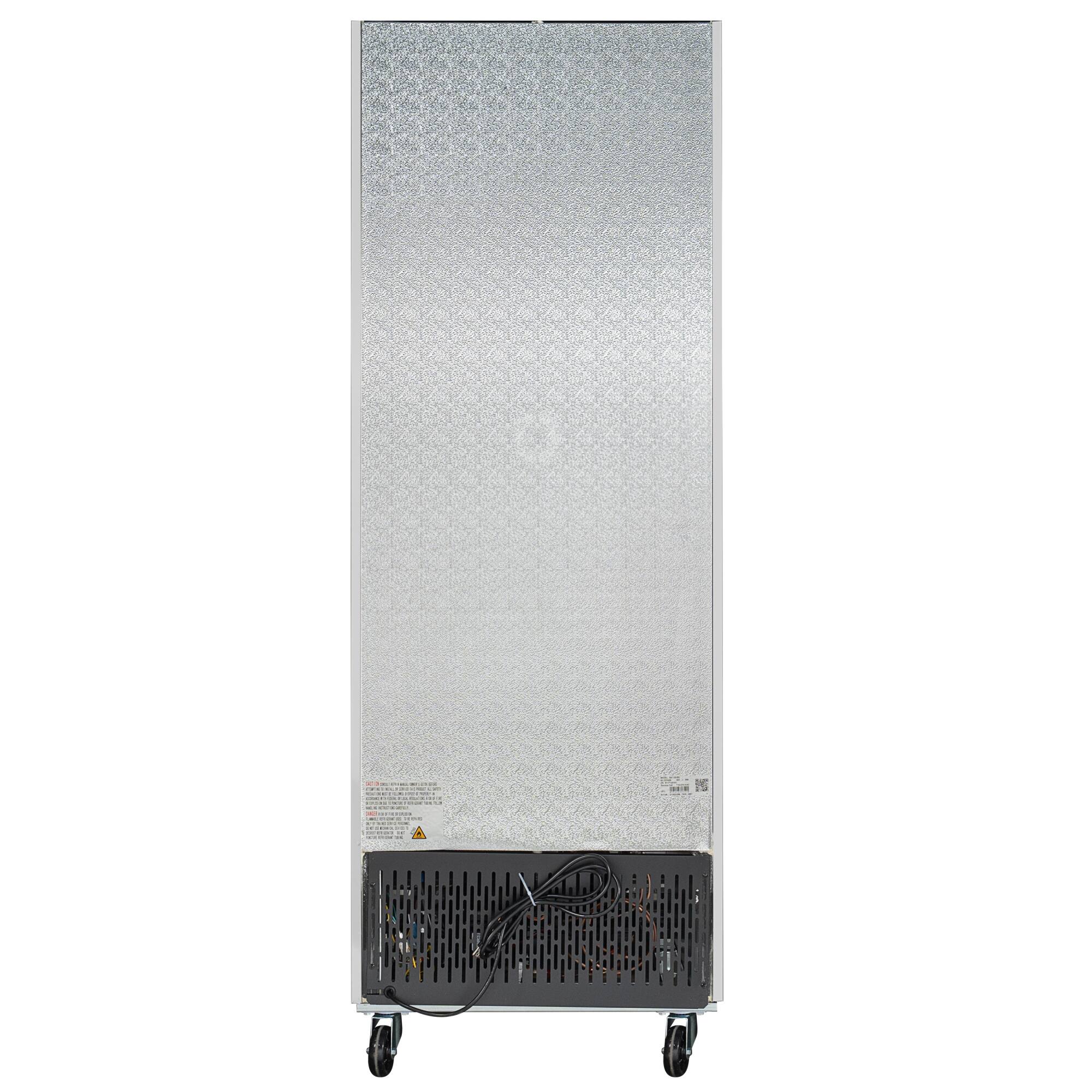 Alt View 9. Koolmore - 29 in. One-Door Reach-In Freezer 23 cu ft. RIF-1D-SS - Stainless steel.