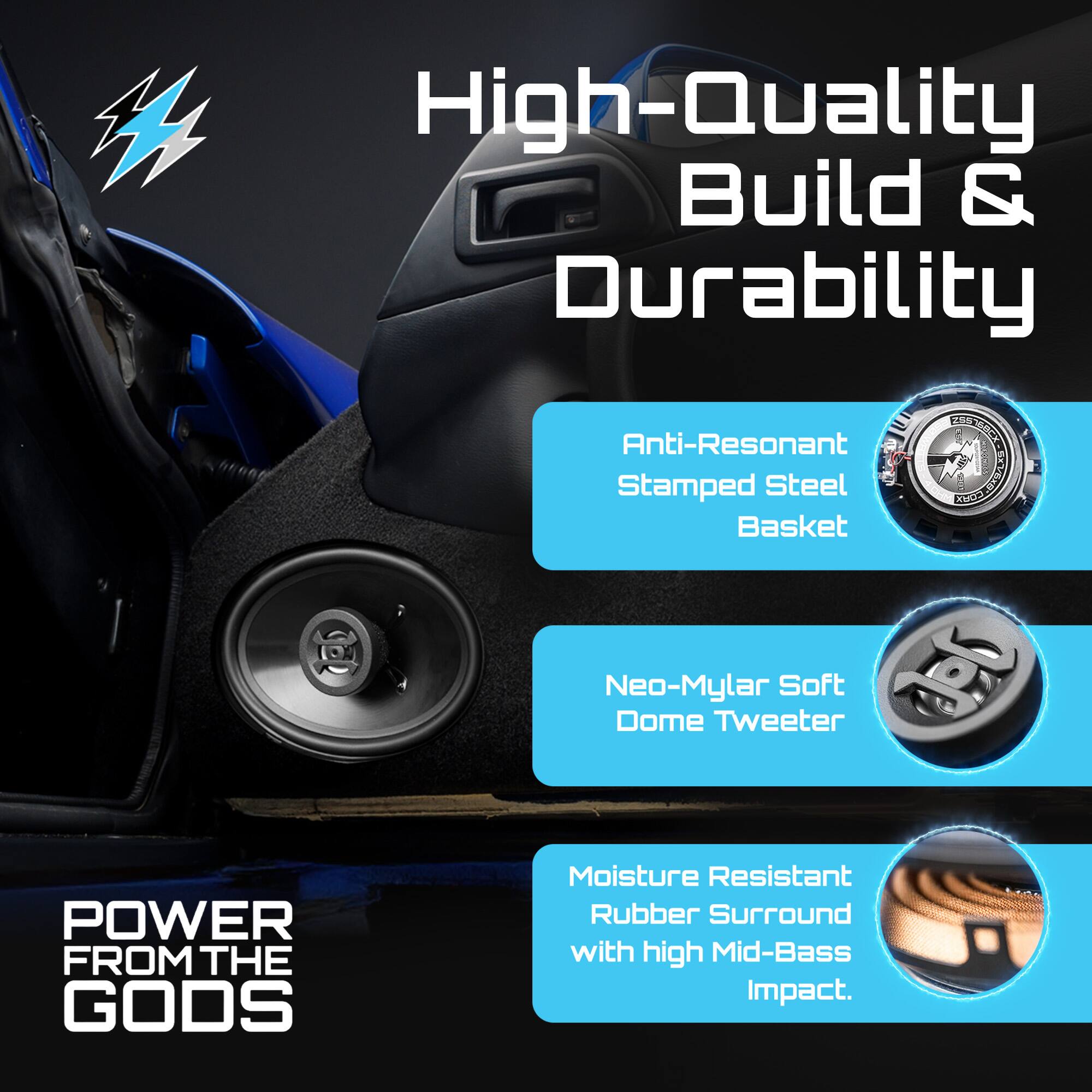 Hifonics Zeus ZS5768CX 5x7/6x8