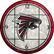 Front Standard. Memory Company - Atlanta Falcons Glass Clock.