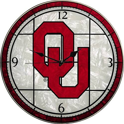 Front Standard. Memory Company - Oklahoma Glass Clock.