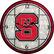 Front Standard. Memory Company - NC State Glass Clock.