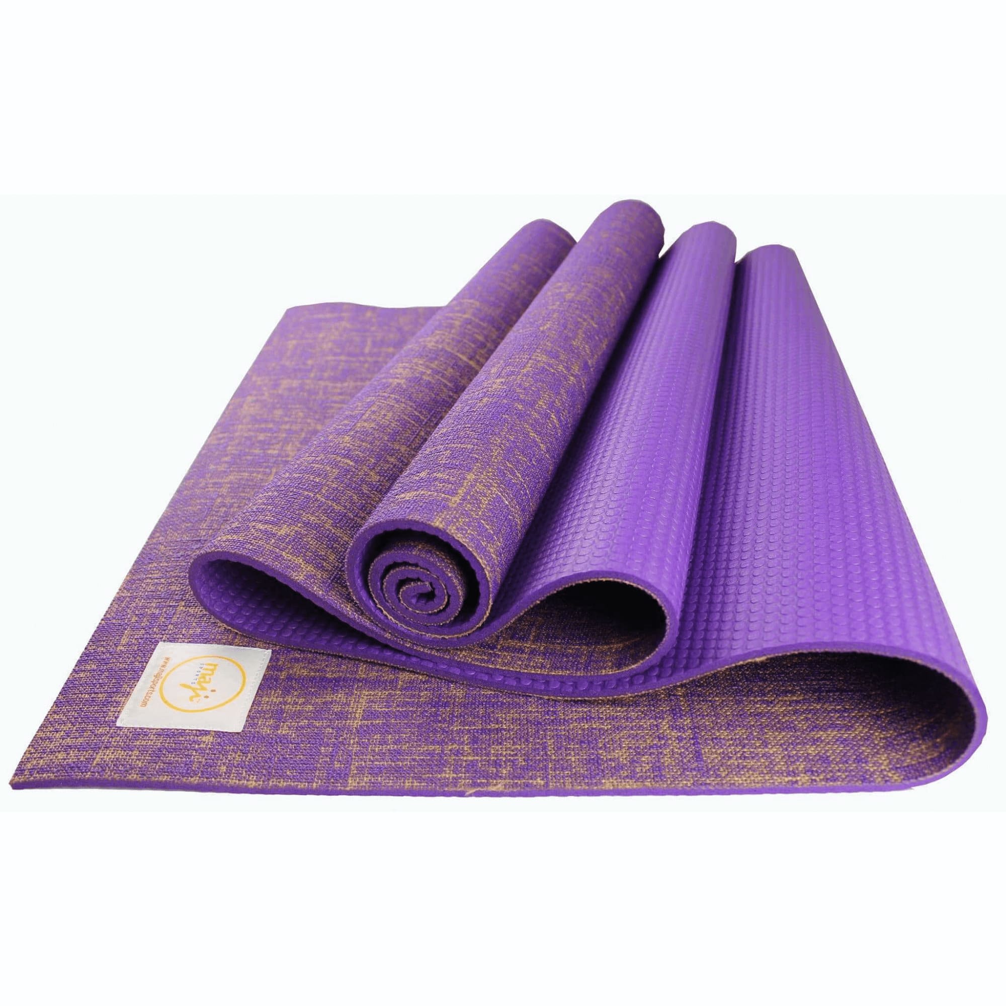 Maji Sports - Jute Premium Eco Yoga Mat - Purple