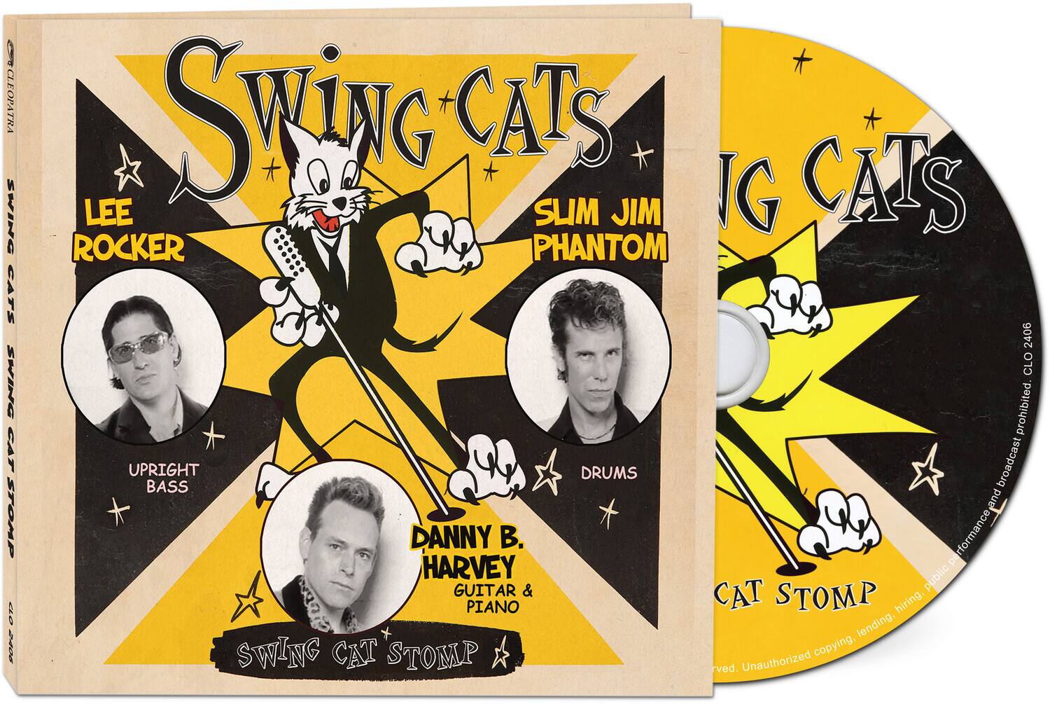 CLEOPATRA SWING CATS SWING CAT STOMP on 2408 STRING CATS LEE SUM JIM IG ...
