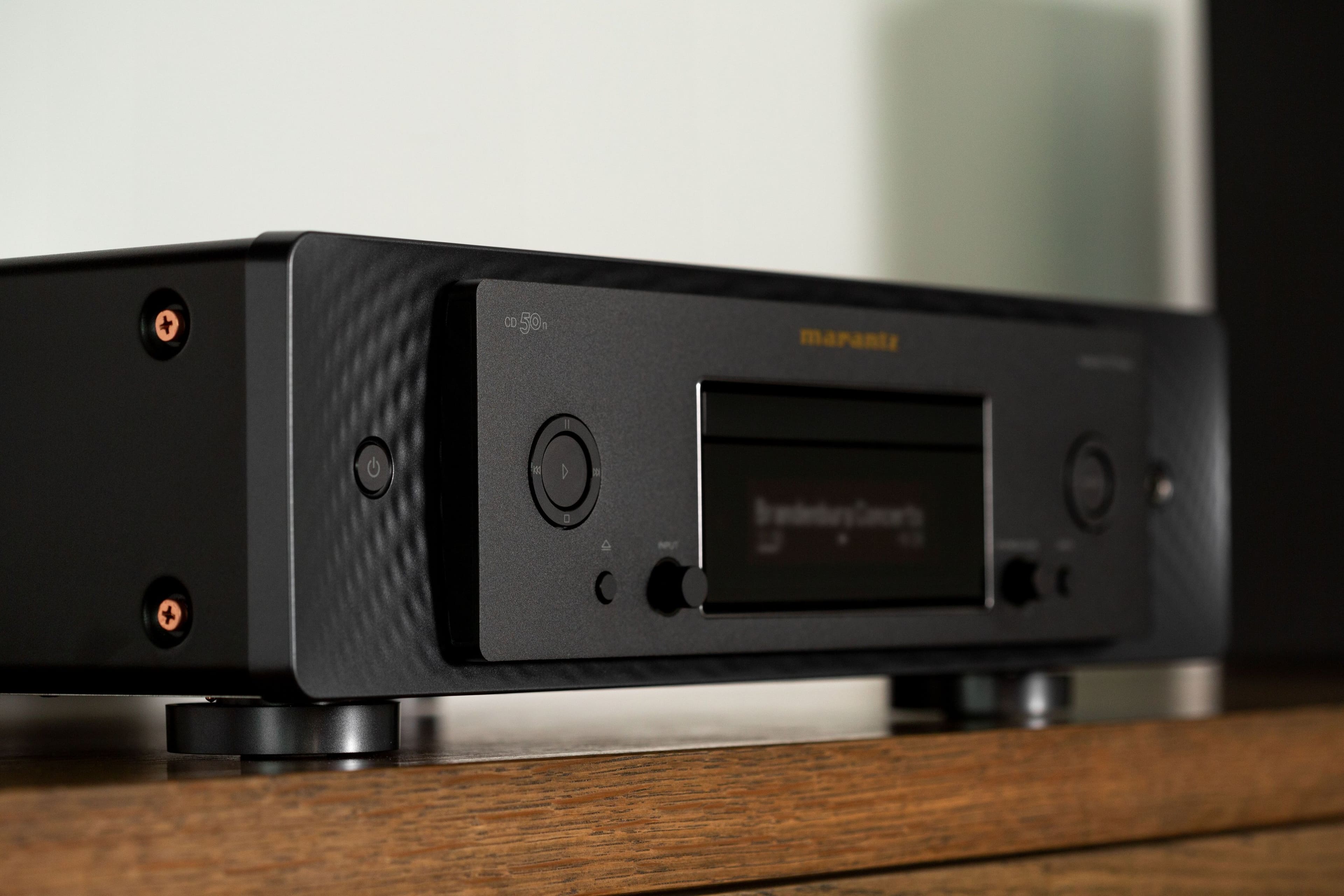 Alt View 15. Marantz - CD 50n CD Player - Black.