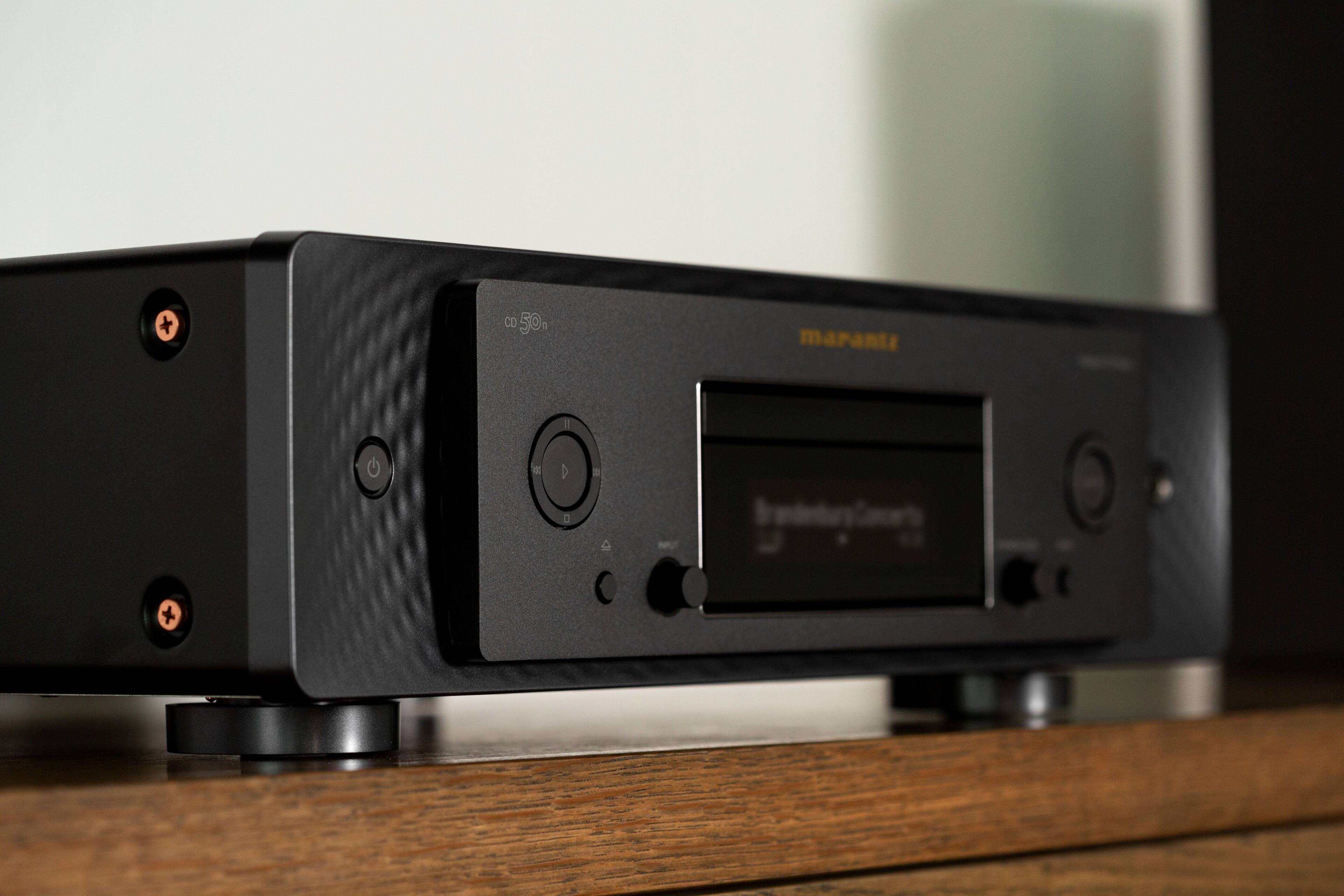 Alt View 15. Marantz - CD 50n CD Player - Black.