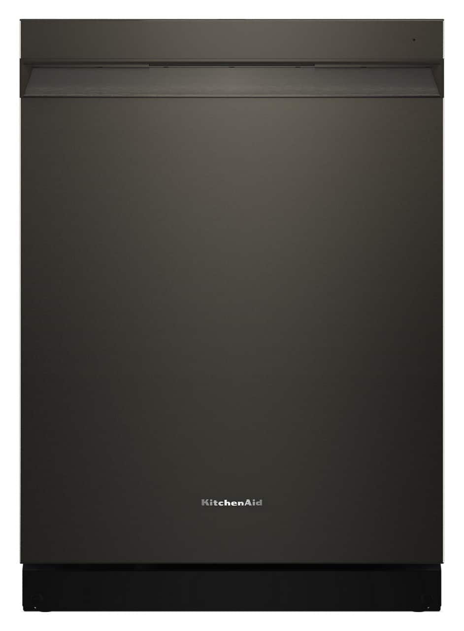 KitchenAid - 24" Top Control Built-In Dishwasher with Third Rack and ProDry System - Black Ore - Front_Zoom