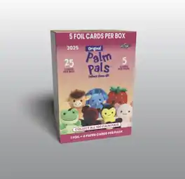 2025 Leaf Palm Pals Blaster Trading Card Box (1 foilboard per Pack)