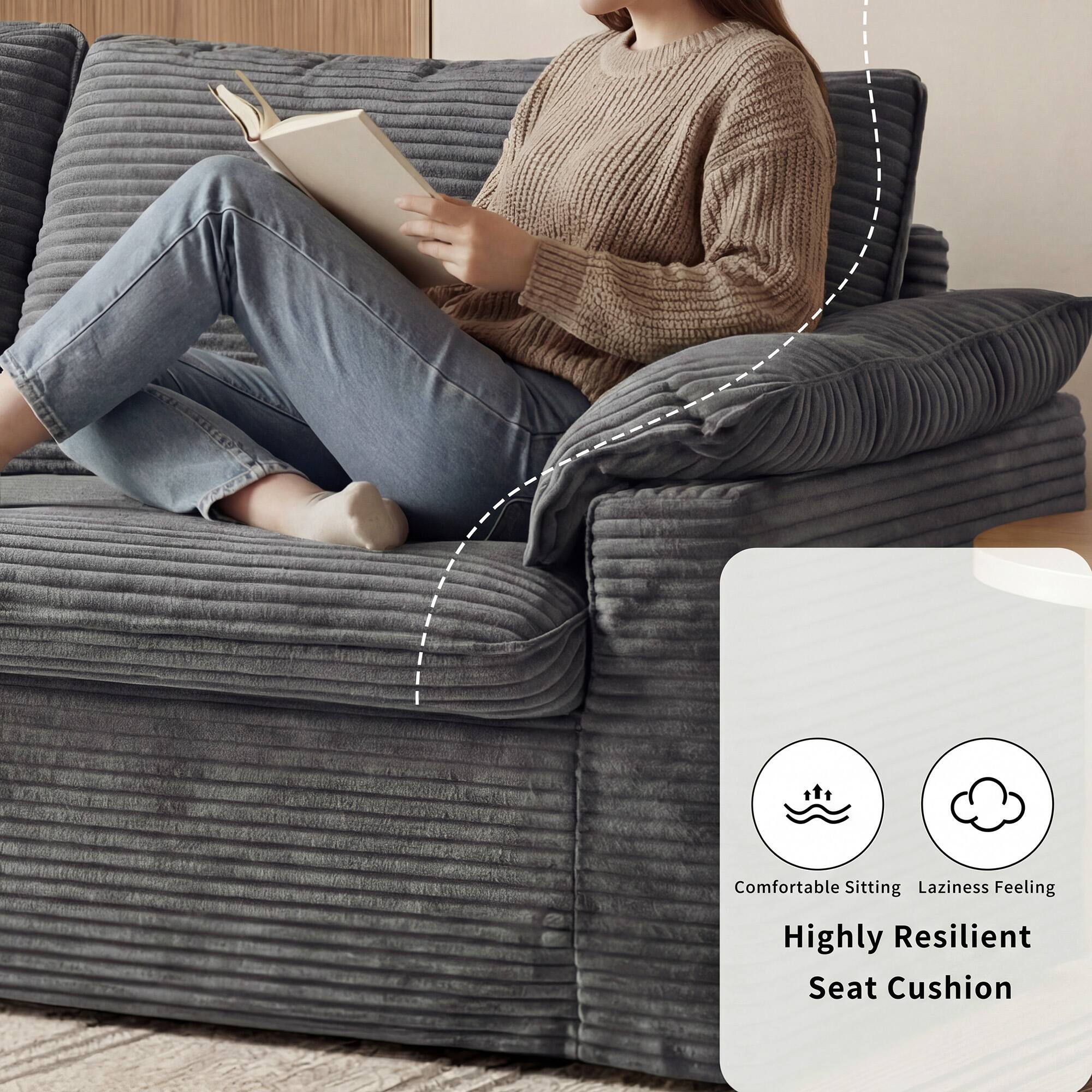 Comfortable Sitting Laziness Feeling Highly Resilient Seat Cushion