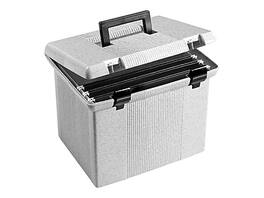 Pendaflex - Hanging File Box, Letter Size, (PFX 41747) - Granite
