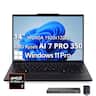 Lenovo - Upgraded - 14" ThinkPad T14 Gen 6 Copilot+ PC Notebook 21QJ00CSUS - Win 11 Pro - PC HUB Black