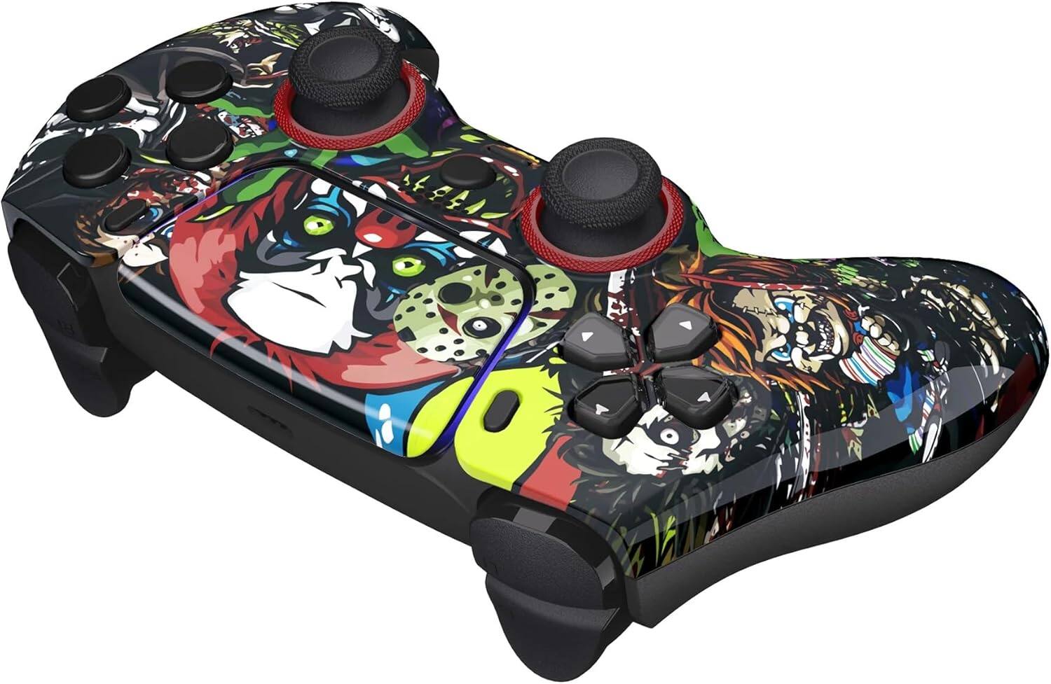 Back. Custom Controllerzz - Custom Wireless Controller for PS5 - Scary Party.