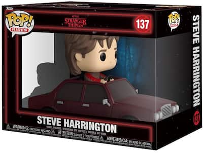 Funko POP! Rides: Stranger Things Steve Harrington in Car Funko POP! Rides: Stranger Things Steve Harrington in Car