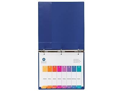 Alt View 7. Avery - Ready Index Table of Contents Pre-Printed Numeric Paper Divider, 8 Tabs, 6 Sets - Multicolor.