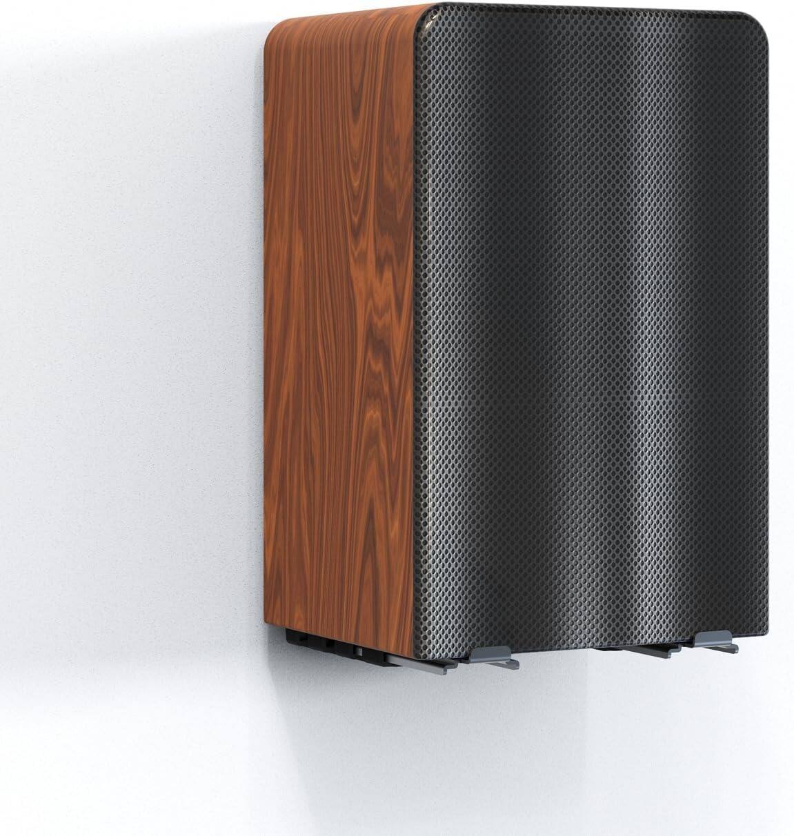 Back. Schertz - Universal Soundbar Mount – Adjustable Depth, Fits All Brands (Black V02) - Black.