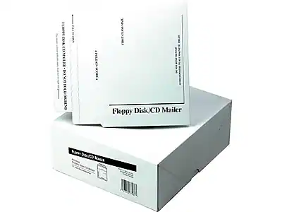 Floppy Disk/CD Mailer
CTT D MALX EX ETN FOLDi OK FOLDON TOX MAL CAVA
Fus DS/CD MALIN