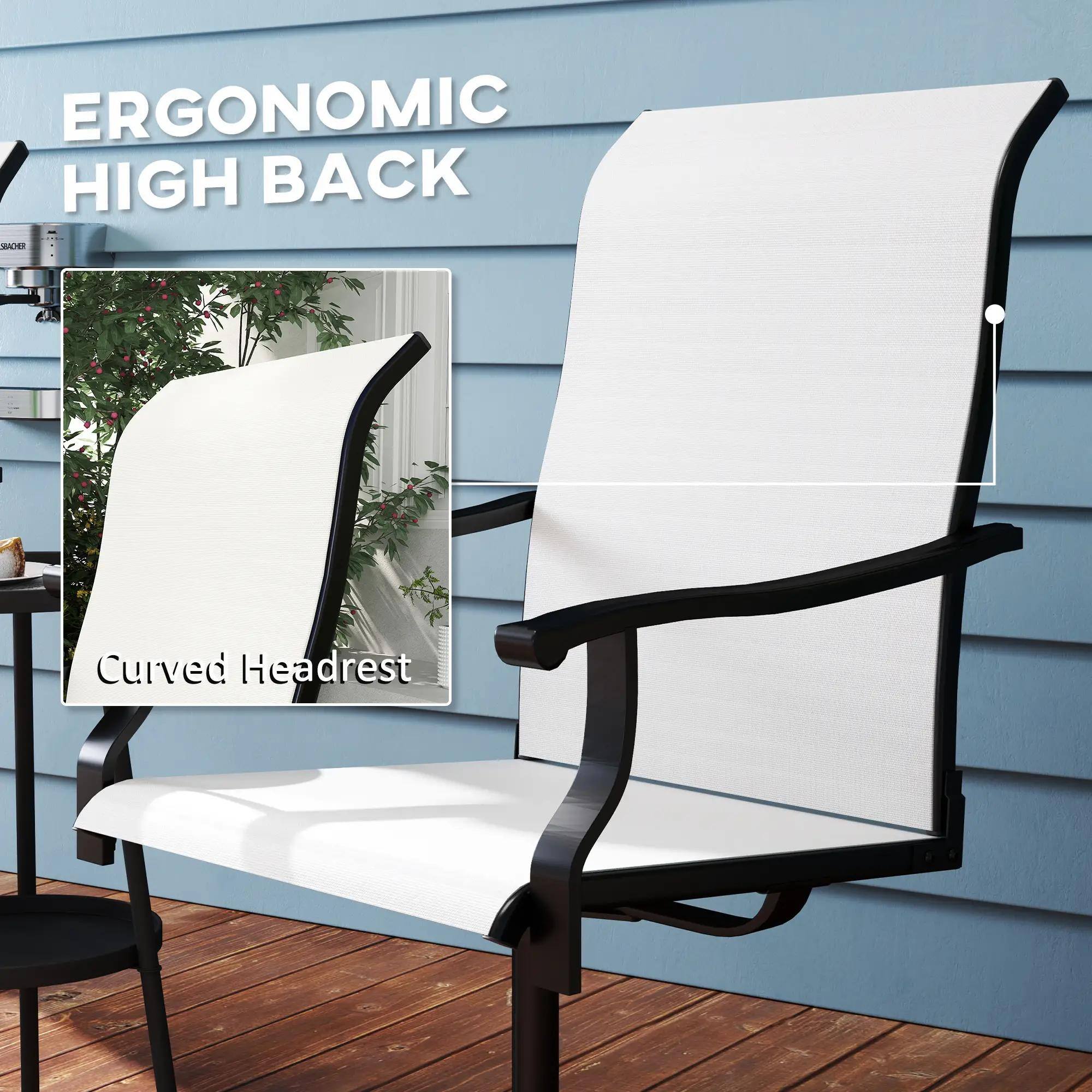 ERGONOMIC HIGH BACK

Curved Headrest