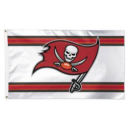 WinCraft - Tampa Bay Buccaneers 3' x 5' Away Stripe 1-Sided Deluxe Flag - Multicolor