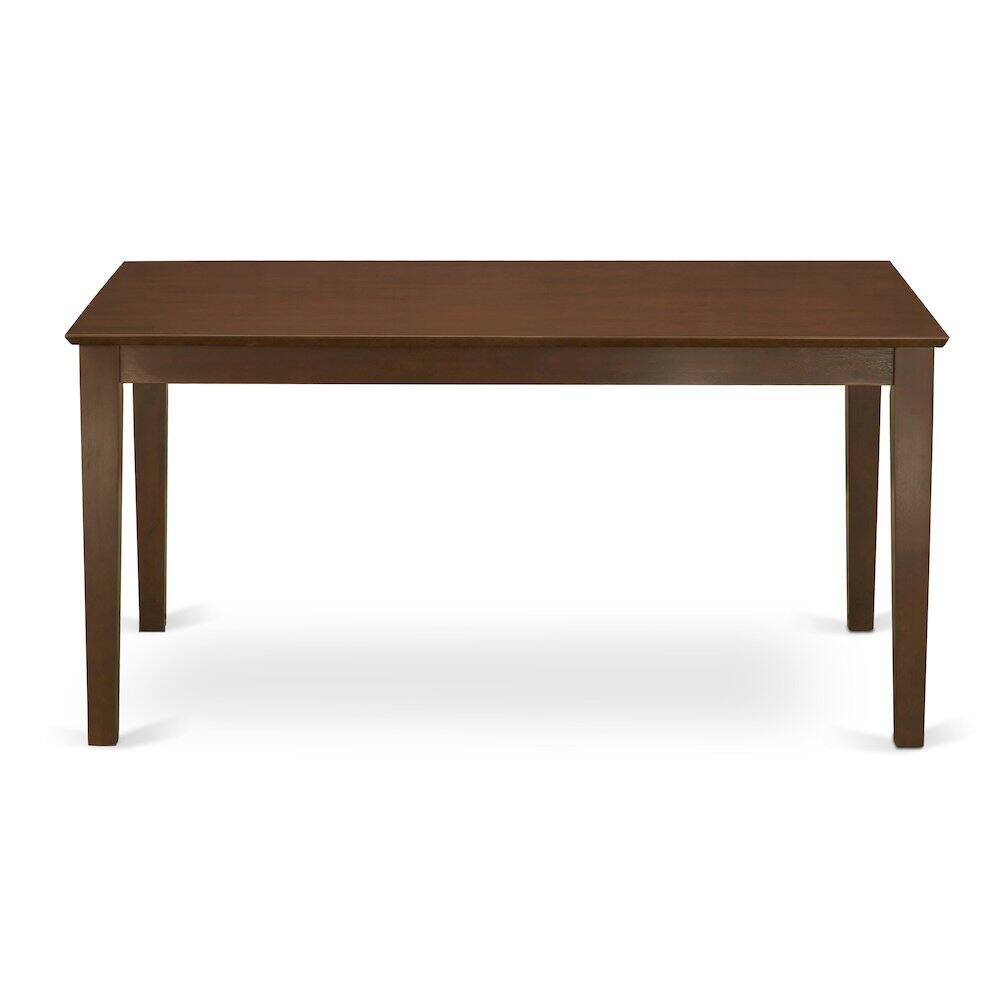 Left. East West Furniture - 5 Piece Kitchen Table & Chairs Set Consists of a Rectangle Modern Dining Table - Red.