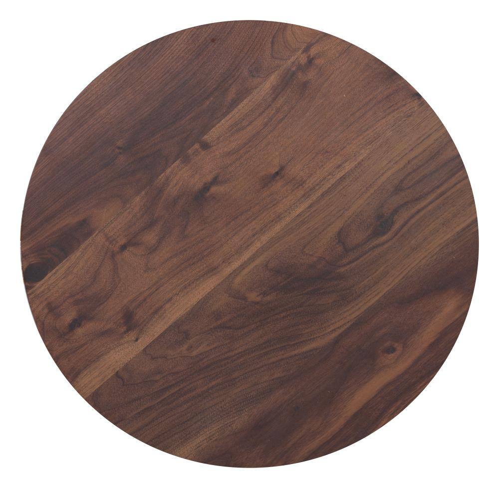 Back. Hivvago - Alto Bistro Table Brown & Black - Brown & Black.