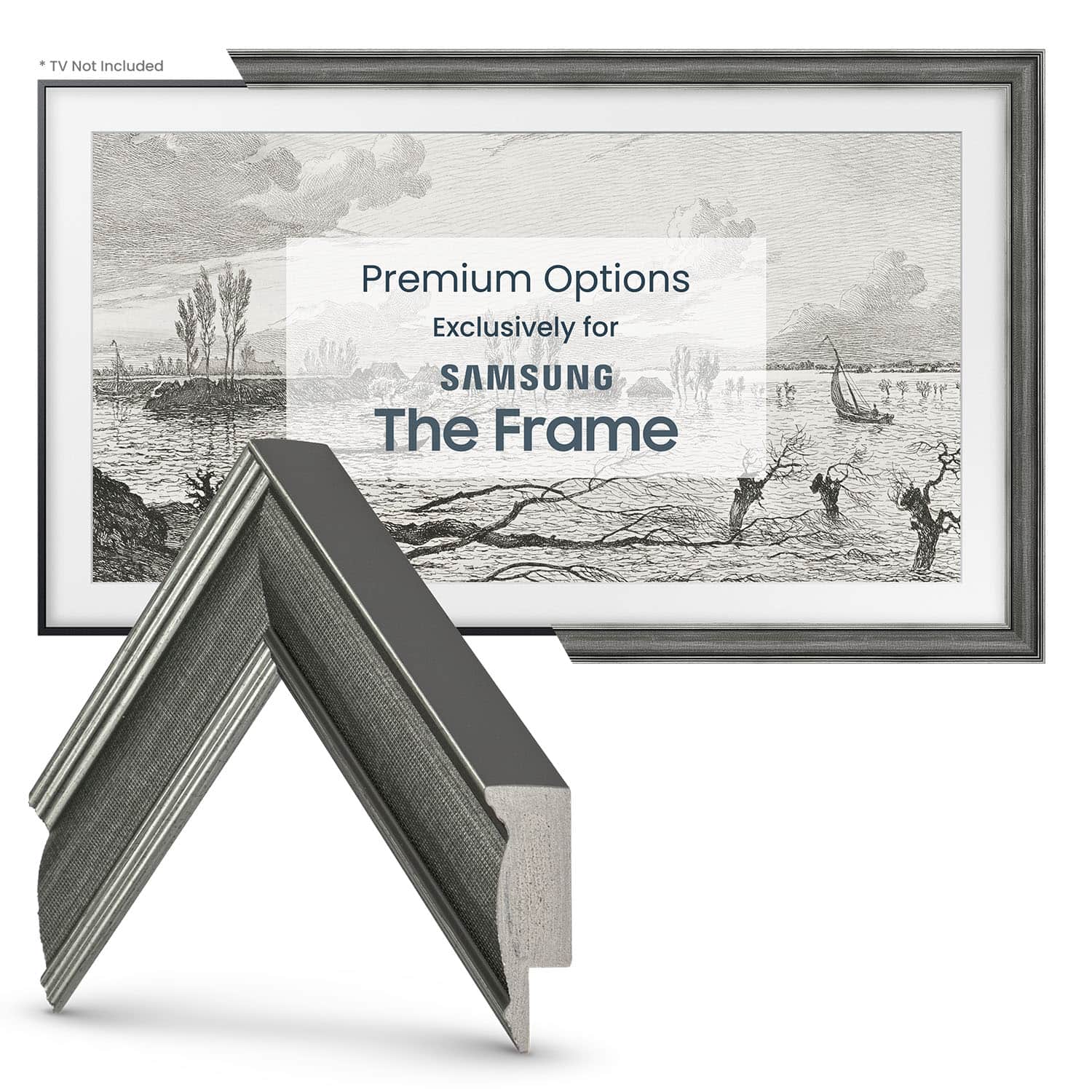 Premium Options Exclusively for SAMSUNG The Frame.