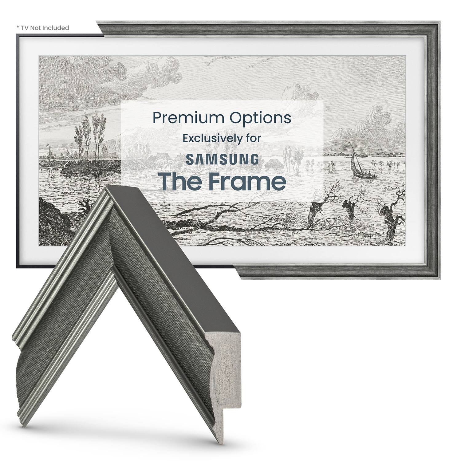 Premium Options Exclusively for SAMSUNG The Frame.