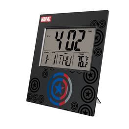 Keyscaper - Marvel Sigil Wall Clock - Captain America