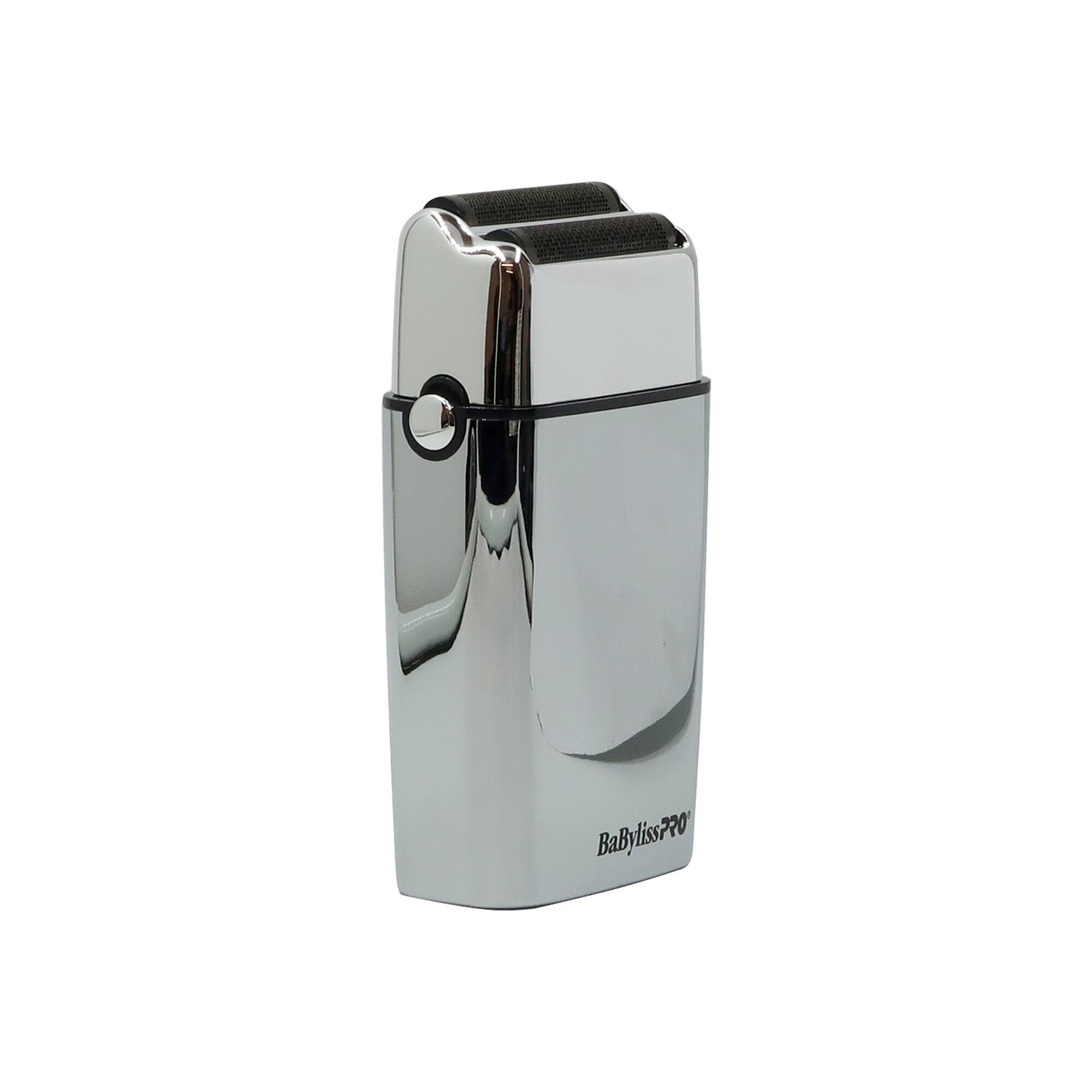 Alt View 1. Babyliss - BaByliss Pro LIMITEDFX Collection Limited Edition Trimmer and Double Foil Shaver Silver #FXDUOFS2TS.