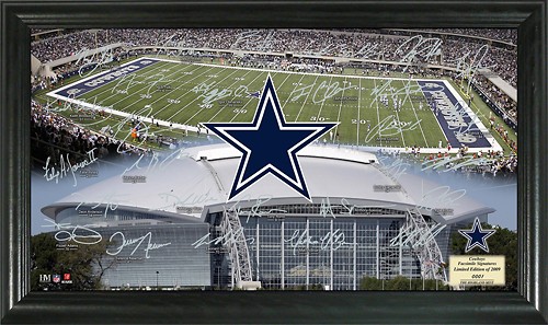 Dallas Cowboys Highland Mint QB Legends Photomint