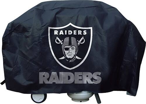 Front Standard. Rico - Oakland Raiders Barbecue Grill Cover.