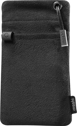 Front Standard. Moshi - iPouch for Apple® iPhone® 3G, 3GS, 4 and iPod® touch - Zen Black.