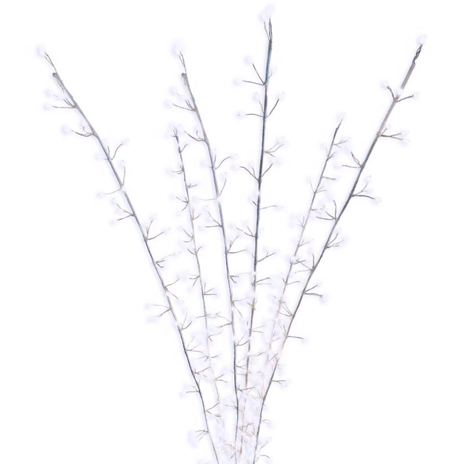 Celebrations - LED Pure Lighted Branches 38 in. Yard Decor - White