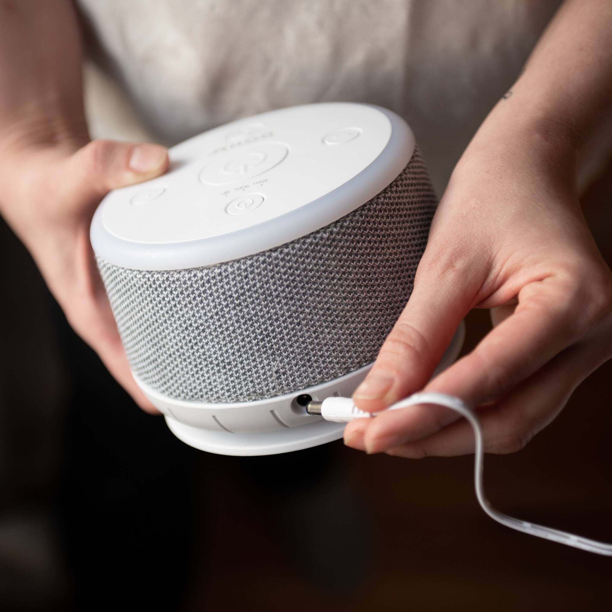 Back. Yogasleep - Dohm Nova Sound Machine - White/Gray.