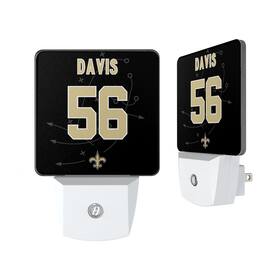 Keyscaper - Demario Davis New Orleans Saints Nightlight 2-Pack - Multicolor