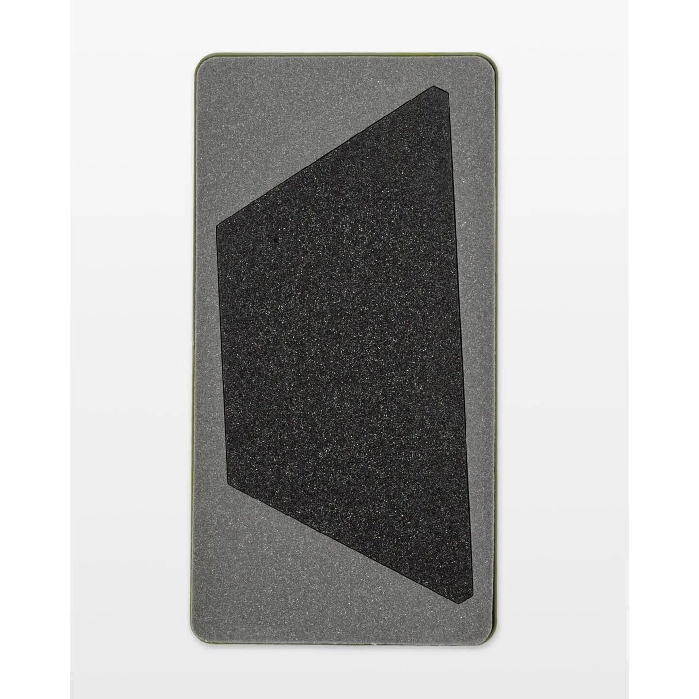 Back. AccuQuilt - GO! Half Hexagon-4 1/2 Sides (4 1/4" Finished) Die - Green.