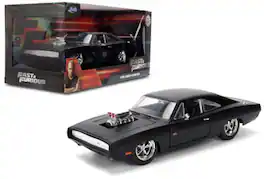 Jada Toys - 1:24 Fast & Furious 4 - Dom's Dodge Charger - COLLECTIBLES - Multicolor