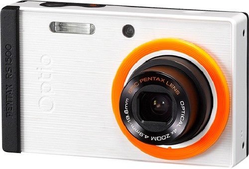 Best Buy: PENTAX Optio RS1500 14.0-Megapixel Digital Camera White 
