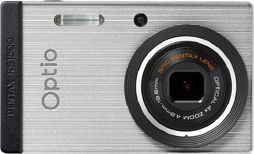 Best Buy: PENTAX Optio RS1500 14.0-Megapixel Digital Camera Silver 