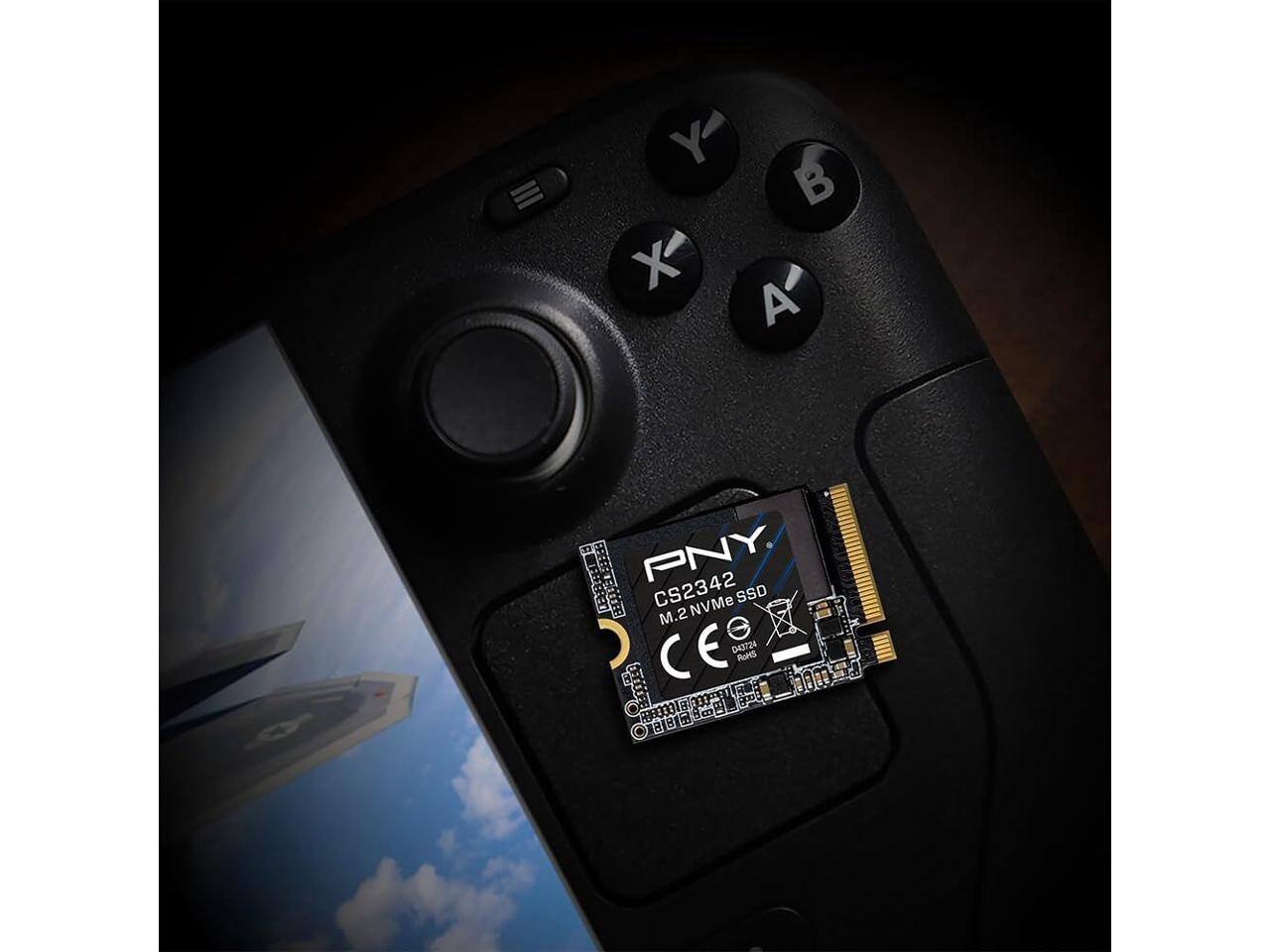 Y B X A  
PNY CS2342 NVMe SSD M.2 e  
CE (43724 RoHS
