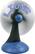 Angle Standard. Champion Treasures - Detroit Lions Light-Up Desk Fan.