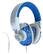 Front Standard. JLAB - Bombora Over-the-Ear Headphones - White/Blue.