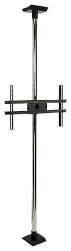 Peerless Av Modular Series Tilting Floor To Ceiling Tv Mount For Most 32 60 Flat Panel Tvs Black