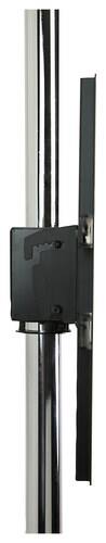 Alt View 11. Peerless-AV - Modular Series Tilting Floor-to-Ceiling TV Mount for Most 32" - 60" Flat-Panel TVs - Black.