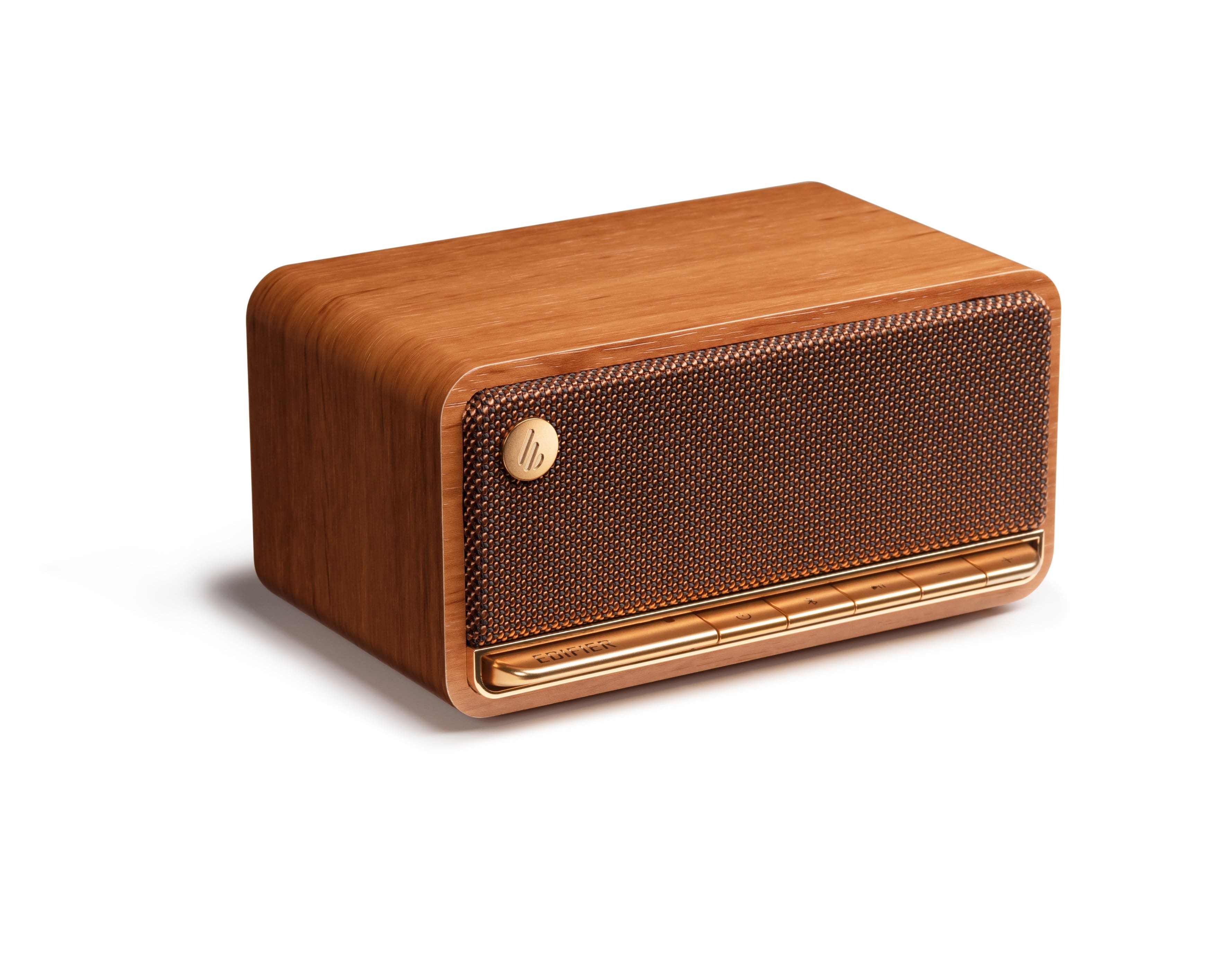 Edifier - MP230 Portable Bluetooth Speaker - Wood - Front_Zoom