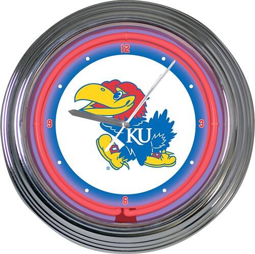 Front Standard. Memory Company - Kansas Neon Clock.