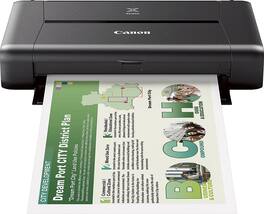 Canon - PIXMA iP110 Wireless Inkjet Printer - Black