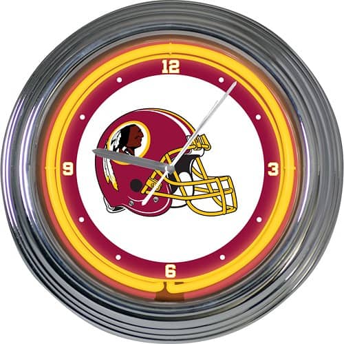 Best Buy: Memory Company Washington Redskins Neon Clock NFL-WRS-276