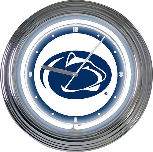 Front Standard. Memory Company - Penn State Neon Clock.