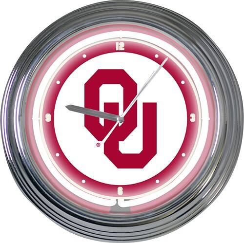 Front Standard. Memory Company - Oklahoma Neon Clock.