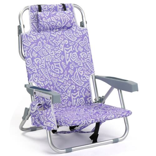 Purple Tribal Pattern